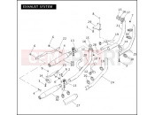 HARLEY-DAVIDSON DYNA SUPER GLIDE CUSTOM  - FXDC EXHAUST SYSTEM