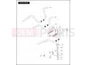 Harley-Davidson 2005 DYNA DYNA WIDE GLIDE  - FXDWG HANDLEBAR