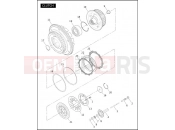 Harley-Davidson 2005 DYNA DYNA WIDE GLIDE  - FXDWGI CLUTCH