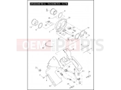 SPEEDOMETER & TACHOMETER - FLTRI - Harley-Davidson FLHT/I SIDECAR - SIDECAR FOR FLHT/I 2005
