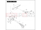 Harley-Davidson 2005 SOFTAIL FAT BOY  - FLSTF TAIL LAMP - FXSTD/I