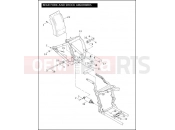 Harley-Davidson 2005 SOFTAIL SPRINGER CLASSIC  - FLSTSCI REAR FORK AND SHOCK ABSORBERS