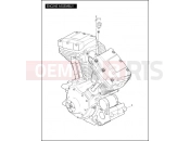 Harley-Davidson 2005 SOFTAIL NIGHT TRAIN  - FXSTBI ENGINE ASSEMBLY - Twin Cam 88Bâ¢