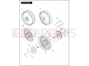 Harley-Davidson 2005 SOFTAIL SOFTAIL STANDARD  - FXSTI REAR WHEEL