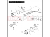 Harley-Davidson 2005 TOURING ELECTRA GLIDE STANDARD  - FLHT INSTRUMENTS - FLHT MODELS