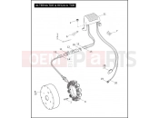 Harley-Davidson 2005 TOURING ELECTRA GLIDE CLASSIC  - FLHTCI ALTERNATOR & REGULATOR