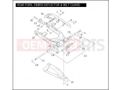 Harley-Davidson 2004 DYNA DYNA SUPER GLIDE  - FXD REAR FORK, DEBRIS DEFLECTOR & BELT GUARD