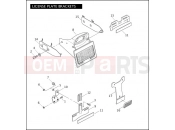 LICENSE PLATE BRACKETS - Harley-Davidson DYNA LOW RIDER - FXDL 2004