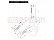 Harley-Davidson 2004 DYNA DYNA WIDE GLIDE  - FXDWG SHOCK ABSORBERS - HYDRAULIC