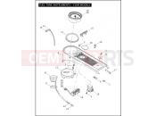 Harley-Davidson 2004 SIDECAR FLHR SIDECAR  - SIDECAR FOR FLHR FUEL TANK INSTRUMENTS - FLHR MODELS