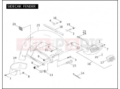 Harley-Davidson 2004 SIDECAR FLHR SIDECAR  - SIDECAR FOR FLHR SIDECAR FENDER