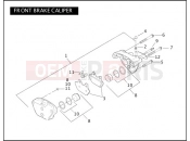 Harley-Davidson 2004 SIDECAR FLHTC SIDECAR  - SIDECAR FOR FLHTC FRONT BRAKE CALIPER