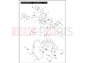 Harley-Davidson 2004 SIDECAR FLHTC SIDECAR  - SIDECAR FOR FLHTC SPEEDOMETER & TACHOMETER - FLTRI