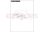 Harley-Davidson 2004 SOFTAIL SOFTAIL STANDARD  - FXST FRONT FENDER - FXSTS/I