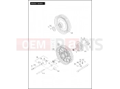 Harley-Davidson 2004 SOFTAIL SPRINGER SOFTAIL  - FXSTS FRONT WHEEL