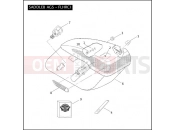 SADDLEBAGS - FLHRCI - Harley-Davidson ROAD KING - FLHR 2004