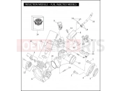 Harley-Davidson 2004 TOURING ELECTRA GLIDE STANDARD  - FLHTI INDUCTION MODULE - FUEL INJECTED MODELS
