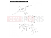 Harley-Davidson 2004 VRSC VRSCA V-ROD  - VRSCA HANDLEBAR & THROTTLE CONTROL