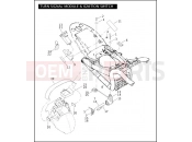 Harley-Davidson 2004 VRSC VRSCA V-ROD  - VRSCA TURN SIGNAL MODULE & IGNITION SWITCH