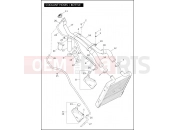 HARLEY-DAVIDSON VRSCA V-ROD 98  - VRSCA 98 COOLANT HOSES / BOTTLE