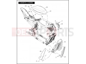 HARLEY-DAVIDSON VRSCA V-ROD 98  - VRSCA 98 COSMETIC COVERS