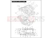 HARLEY-DAVIDSON VRSCA V-ROD 98  - VRSCA 98 CRANKCASE - UPPER & LOWER