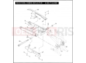 HARLEY-DAVIDSON VRSCA V-ROD 98  - VRSCA 98 REAR FORK, DEBRIS DEFLECTOR & BELT GUARD