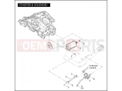HARLEY-DAVIDSON VRSCA V-ROD 98  - VRSCA 98 STARTER & SOLENOID