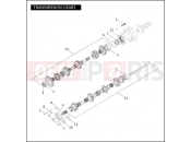 HARLEY-DAVIDSON VRSCA V-ROD 98  - VRSCA 98 TRANSMISSION GEARS
