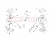 Harley-Davidson 2003 DYNA DYNA LOW RIDER  - FXDL HANDLEBAR SWITCHES