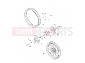 Harley-Davidson 2003 DYNA DYNA WIDE GLIDE  - FXDWG FRONT WHEEL - LACED