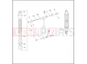SHOCK ABSORBERS - HYDRAULIC - Harley-Davidson DYNA SUPER GLIDE SPORT - FXDX 2003