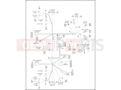 Harley-Davidson 2003 TOURING ELECTRA GLIDE STANDARD  - FLHTI WIRING HARNESS, INTERCONNECT - FLHT & FLTR MODELS