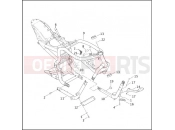 Harley-Davidson 2003 VRSC VRSCA V-ROD  - VRSCA FRAME & JIFFY STAND