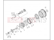 Harley-Davidson 2003 VRSC VRSCA V-ROD 98  - VRSCA 98 CLUTCH