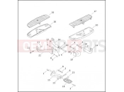 FOOTRESTS - Harley-Davidson CVO ROAD KING - FLHRSEI 2002