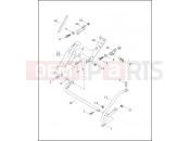 SADDLEBAG SUPPORTS - Harley-Davidson CVO ROAD KING - FLHRSEI 2002