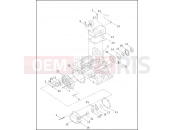 TRANSMISSION BEARINGS & COVERS - Harley-Davidson CVO ROAD KING - FLHRSEI 2002