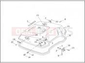 LUGGAGE BOX (COVER) - Harley-Davidson FLHTCU/I SIDECAR - SIDECAR FOR FLHTCU/I 2002
