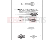 Harley-Davidson 2002 SOFTAIL SOFTAIL DEUCE  - FXSTD FUEL TANK TRIM