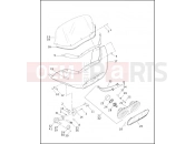 Harley-Davidson 2002 TOURING ELECTRA GLIDE CLASSIC  - FLHTC WINDSHIELD, FAIRING & HEADLAMPS - FLTR