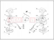 Harley-Davidson 2001 SOFTAIL FAT BOY  - FLSTF HANDLEBAR SWITCHES
