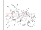 Harley-Davidson 2001 SOFTAIL NIGHT TRAIN  - FXSTBI FRAME & JIFFY STAND