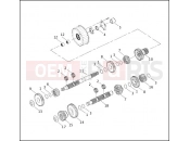 Harley-Davidson 2001 TOURING ROAD KING  - FLHRI TRANSMISSION GEARS