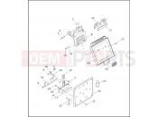 HARLEY-DAVIDSON DYNA SUPER GLIDE  - FXD LICENSE PLATE BRACKETS