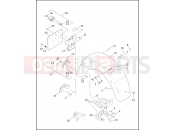 REAR FENDER - Harley-Davidson FLHTC/I SIDECAR - SIDECAR FOR FLHTC/I 2000