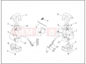 Harley-Davidson 2000 SOFTAIL HERITAGE SOFTAIL CLASSIC  - FLSTC HANDLEBAR SWITCHES
