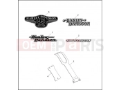 Harley-Davidson 1998 DYNA DYNA SUPER GLIDE CONVERTIBLE  - FXDS CONV FUEL TANK TRIM