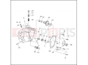 Harley-Davidson 1998 SOFTAIL FAT BOY  - FLSTF CRANKCASE - GEAR SIDE