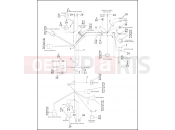 Harley-Davidson 1998 TOURING ELECTRA GLIDE CLASSIC  - FLHTCI WIRING HARNESS, INTERCONNECT - FLHT & FLTR
